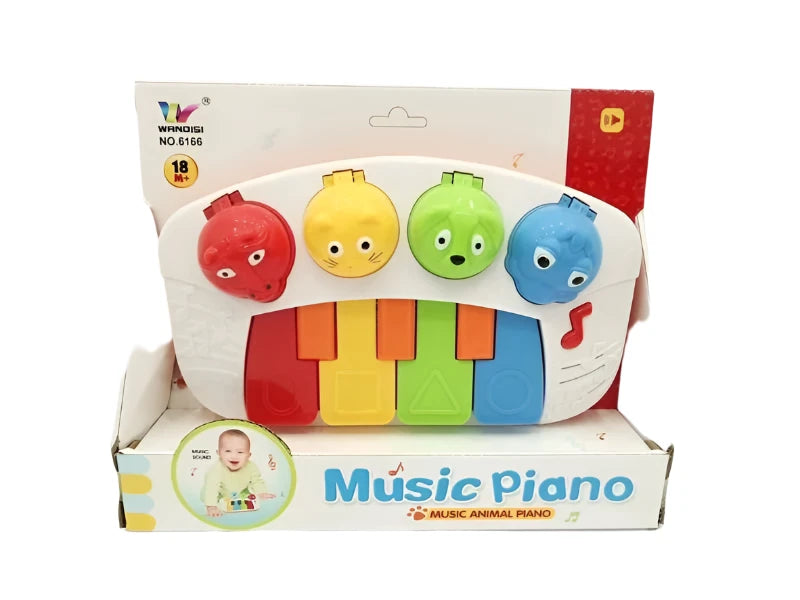 Musical Animal Theme Piano with Light & Sound