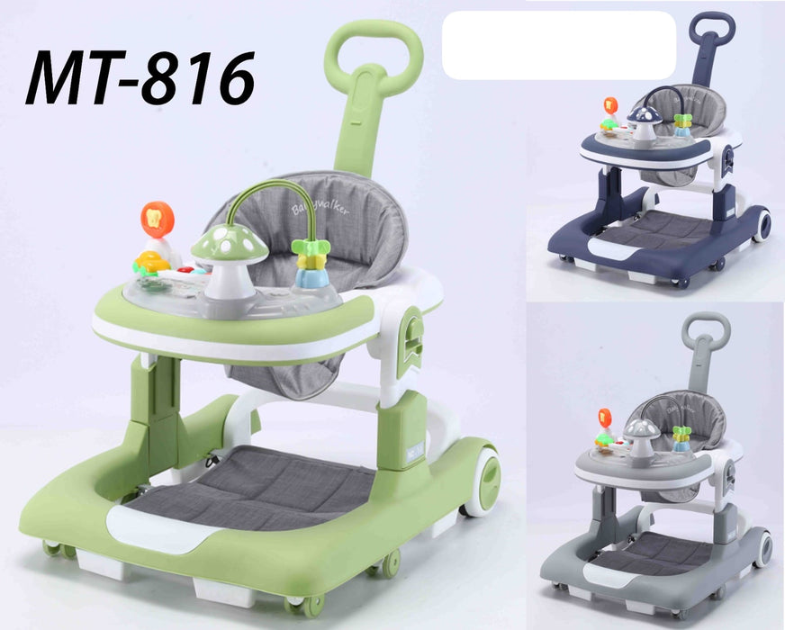 Mashroom Baby Walker with Handle