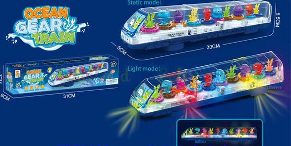 Ocean Gear Train with Light & Sound