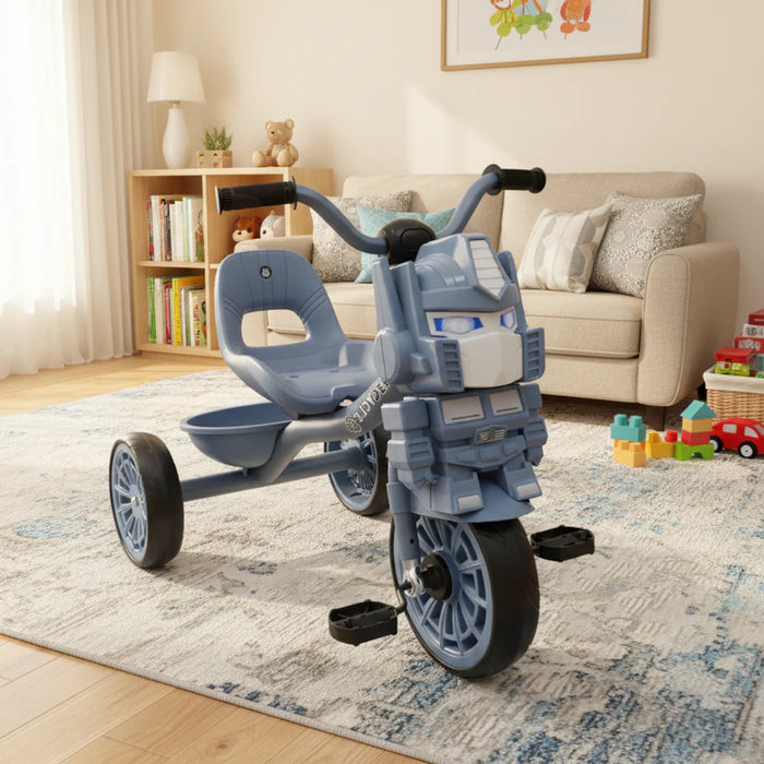 Robot Design Handle Kids Tricycle