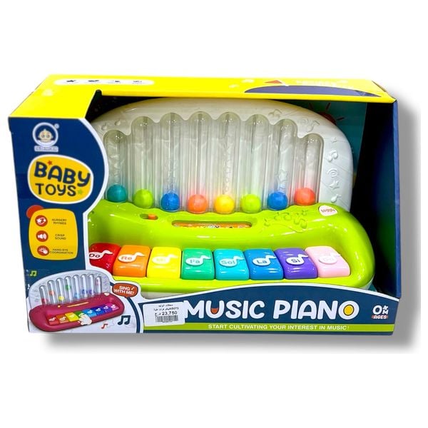 Bouncing Ball Learning Musical Piano