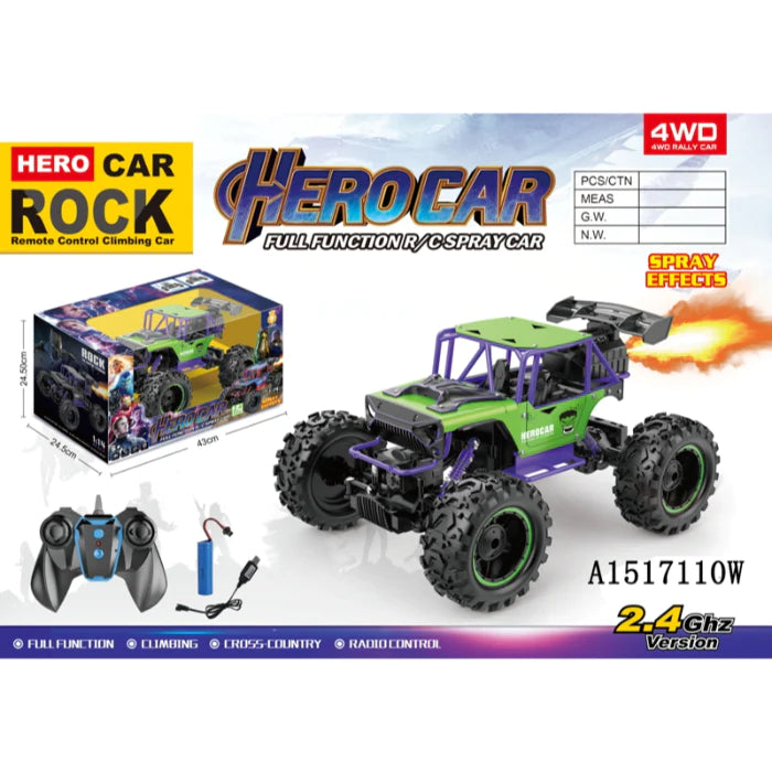 Rechargeable RC Hero Car