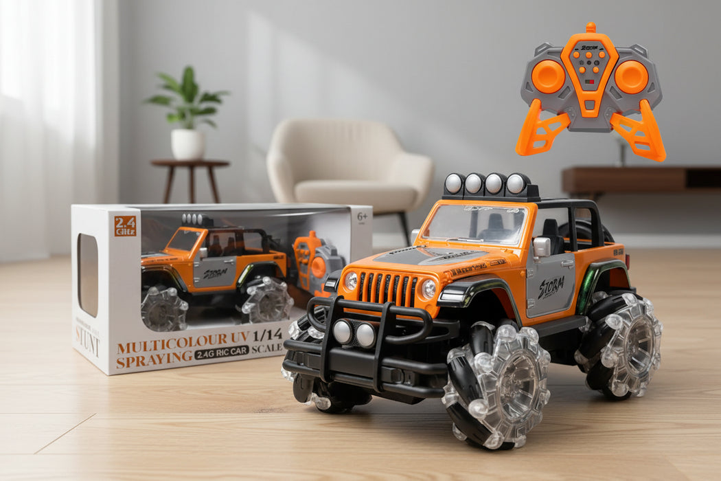 RC Storm UV Spraying with Light