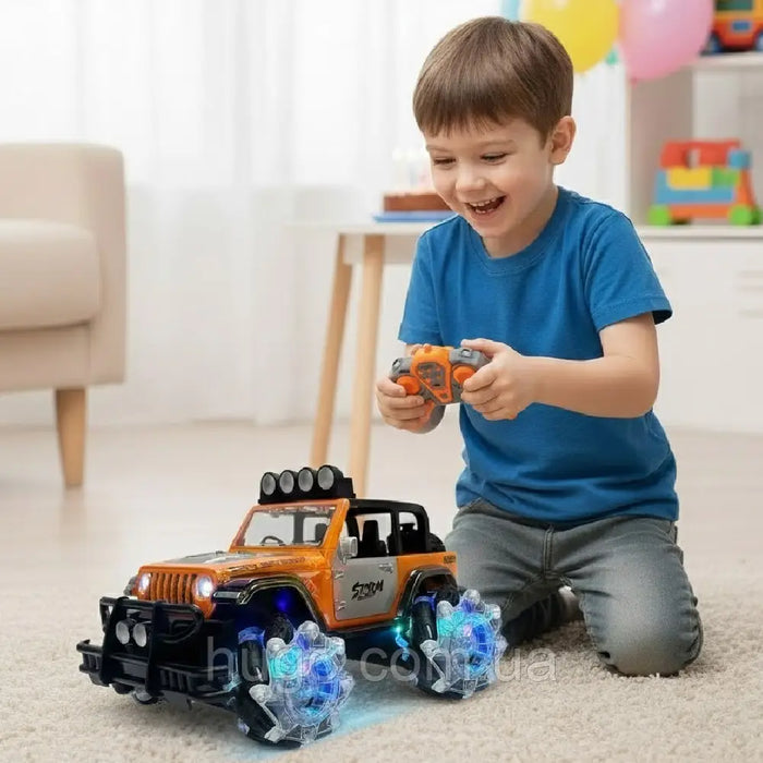 RC Storm UV Spraying with Light