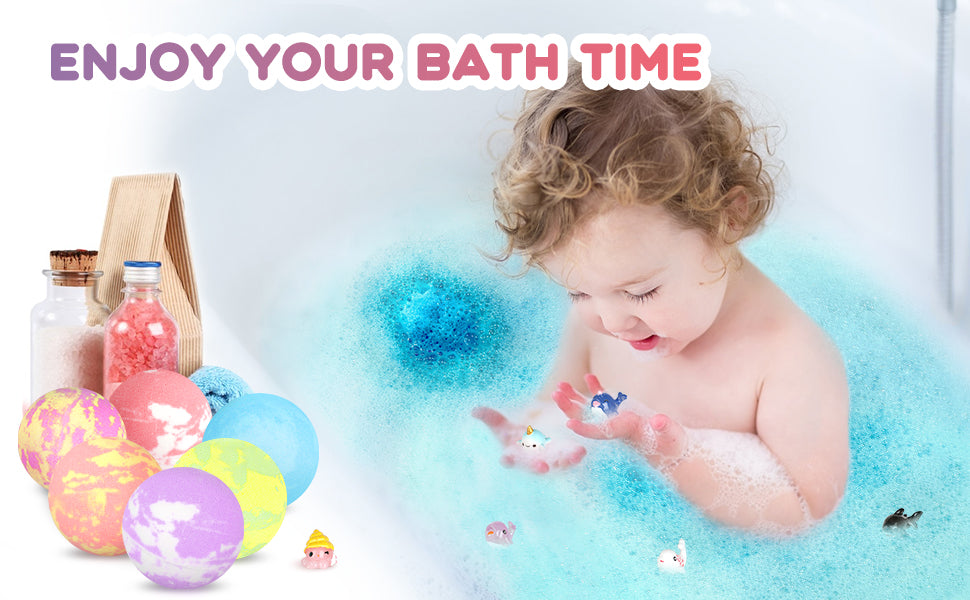 Hidden Surprise Bath Bombs For Kids