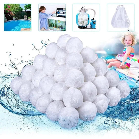 Intex 29045 Krystal Clear Fiber Fiteration Ball (Re-Usable)