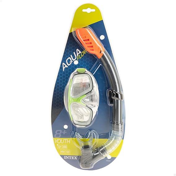 Intex 55949 Surf Rider Polycarbonate Snorkel & Mask