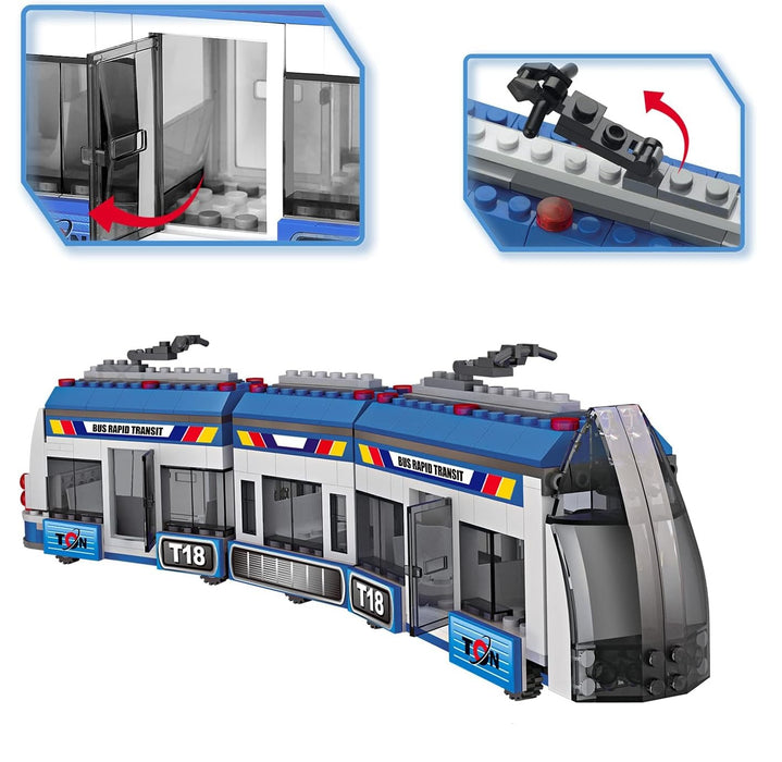 City Express Bus Building Blocks