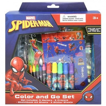 Marvel Spider-man Colour Colour & Go Set 710158SPC
