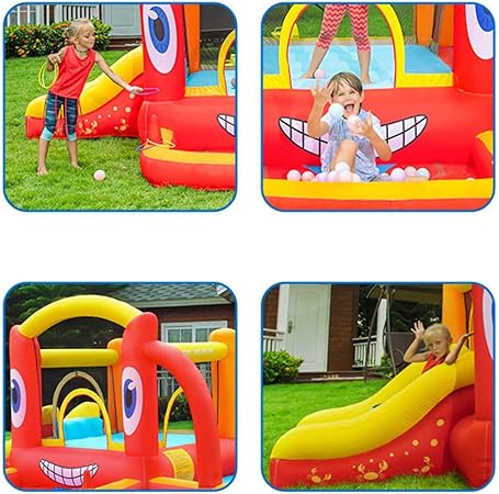 Garden Inflatable Dolphin Jumping Castle