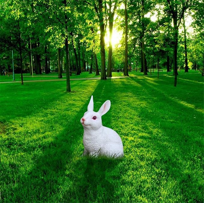 Lovely Hair Rabbit Figure