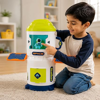 Space Station Playset with Astronaut Figure