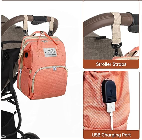 Travel Diaper Backpack Changing Bag