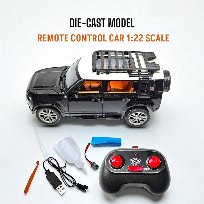 RC Diecast Land Rover Defender Spray Car