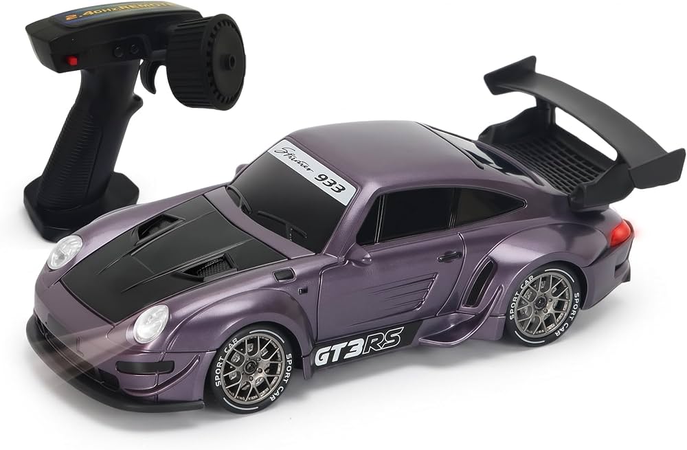 RC Porsche GT3 Drift Car with Lights