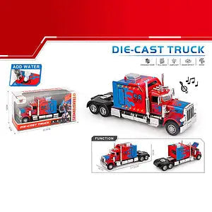 Diecast Optimus  Prime Truck with Light & Sound