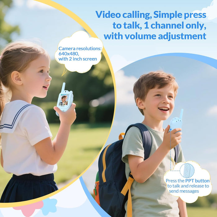 Kids Video Walkie Talkie-HD Video Calling Kid's Device