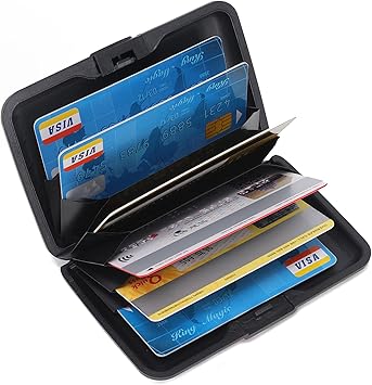 Trendy Aluminum Credit Card Holder