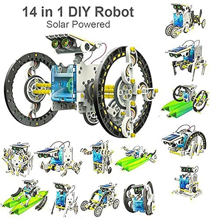 14 in 1 Kit Educational Solar Robot