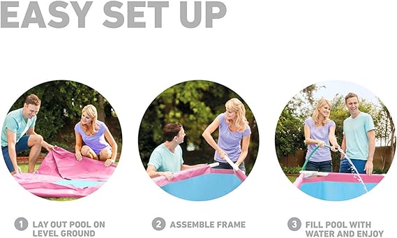 Intex Metal Frame Above Ground Swimming Pool