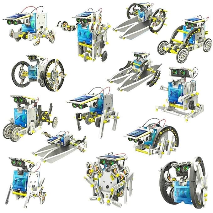 14 in 1 Kit Educational Solar Robot