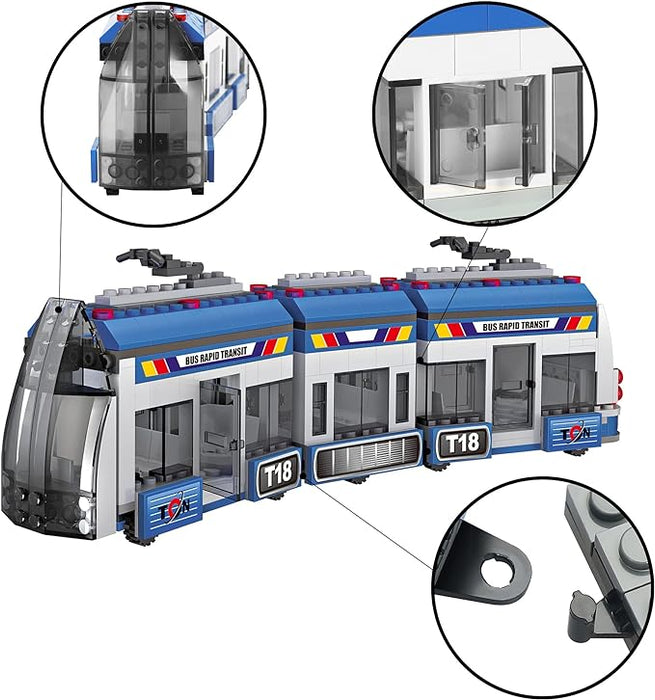 City Express Bus Building Blocks