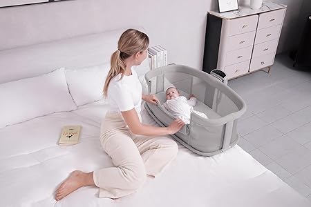 Mastela 4 in 1 Baby Bassinet Baby Swing