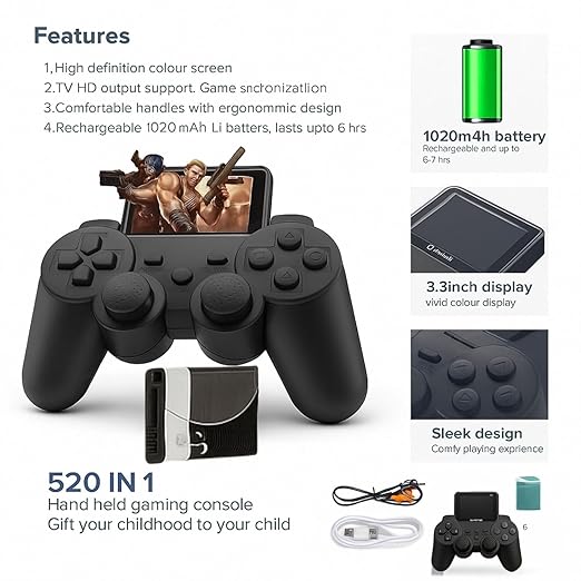 Rechargeable S10 Digital Video Game