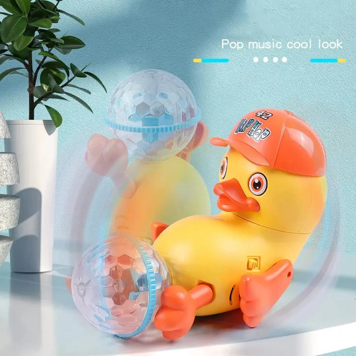 Ball Spinning Stunt Dancing Duck with Light & Sound