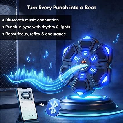 Smart Target Musical Boxing Machine