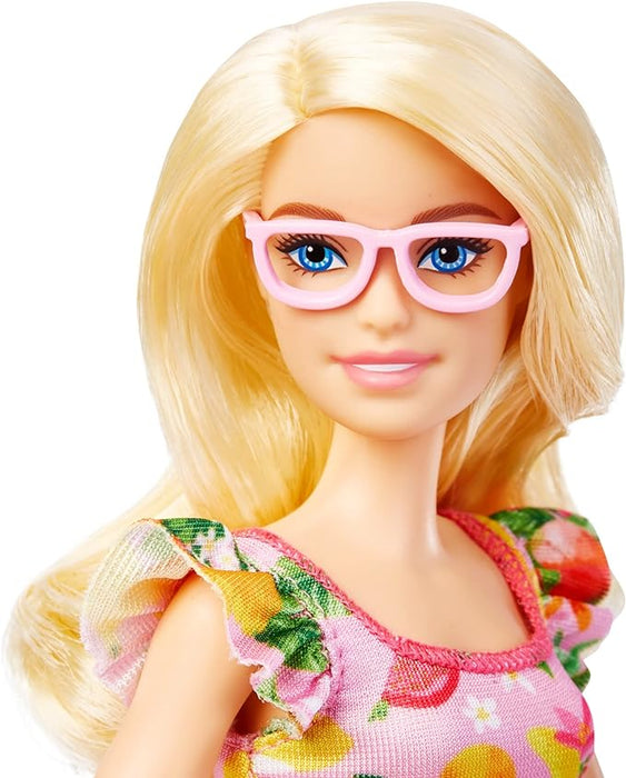 Barbie Fashionistas HBV15 Doll, Fruit Dress HBV15