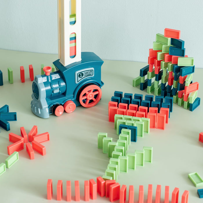 Electric Domino Train with Light & Sound