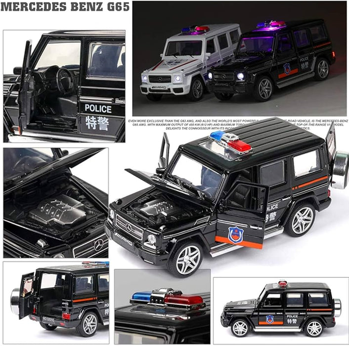 Diecast Mercedes Benz-G Police Car