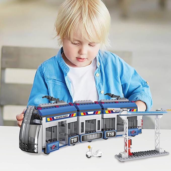 City Express Bus Building Blocks