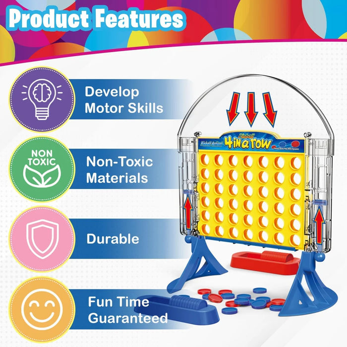 4-in-1 Row Game Toys