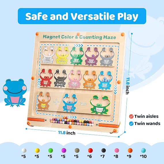 Magnetic Rearrange Puzzle Toy