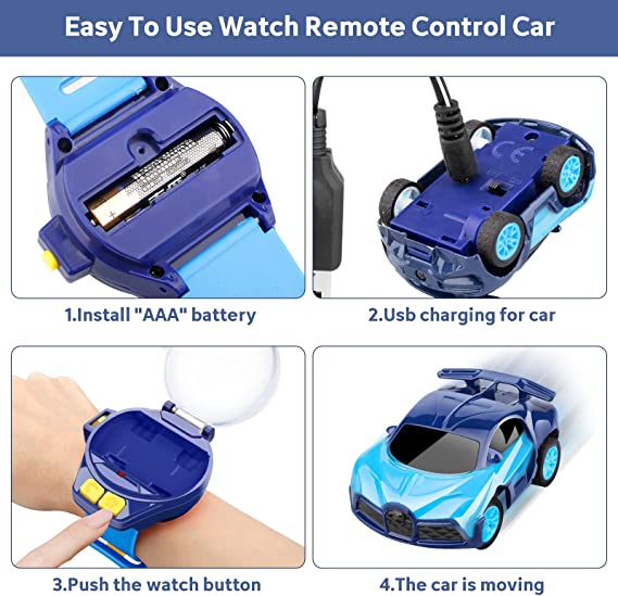 Mini Watch Remote Control Car