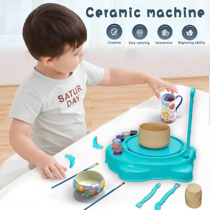 Electric Pottery Ceramic Painting Machine