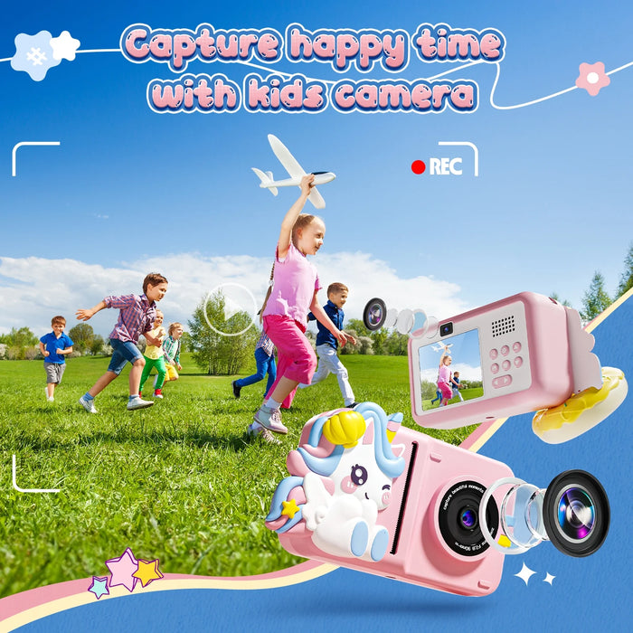 Unicorn Instant Digital Print Camera with Tripod