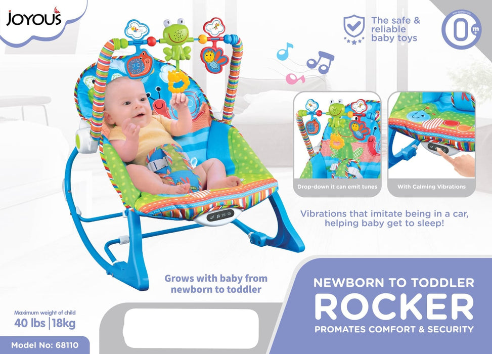 Newborn Comfortable Musical Rocker