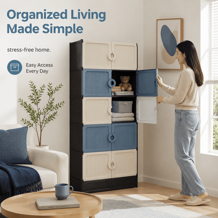 5-Layers Dustproof Storage Cabinet