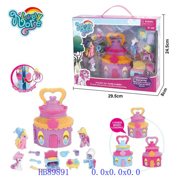 Little Pony Doll House with Sound