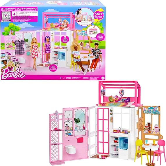 Barbie Double Story House Play Set