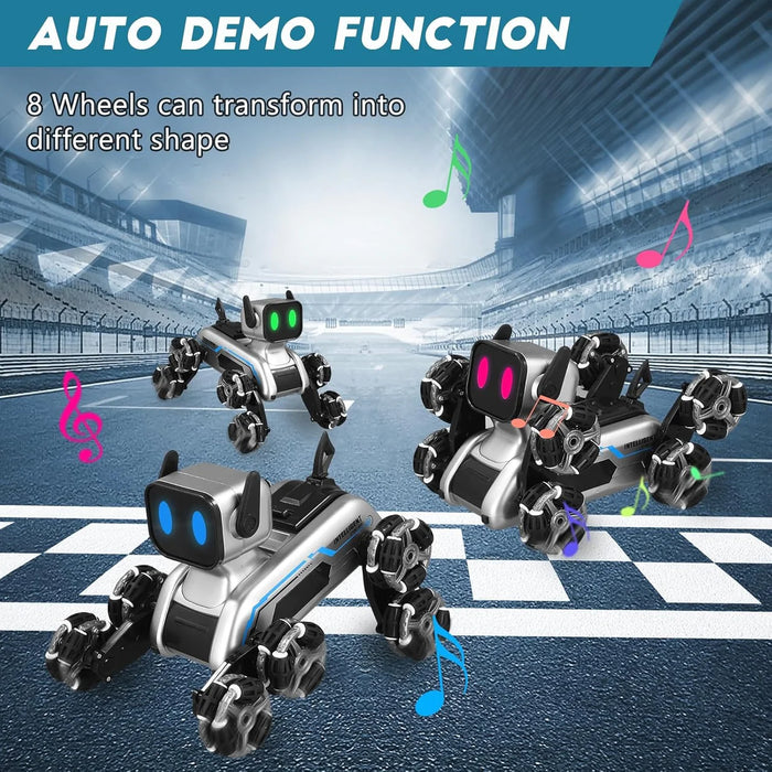 RC Stunt Robot Dog with Light & Music