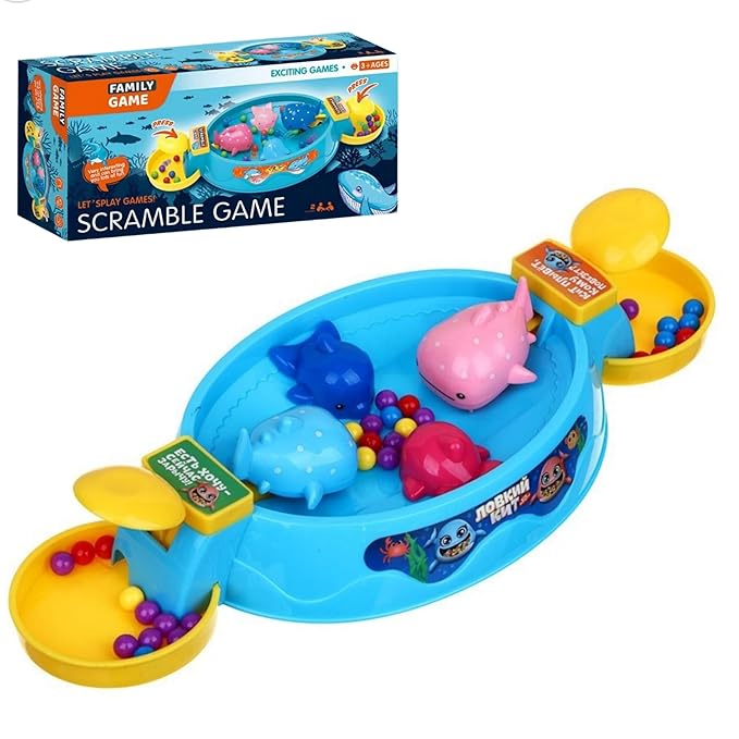 Ocean Theme Scramble Fishing Game