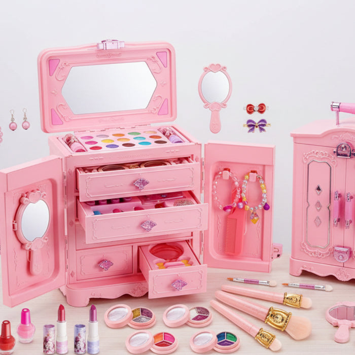 Portable Princess Wardrobe Makeup Case
