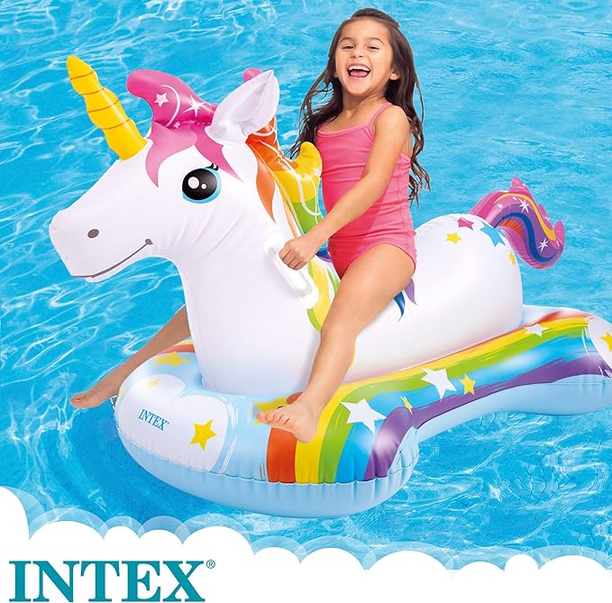 Intex 57552 Magical Unicorn Rides-on