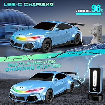 RC Racing Car with Charging Station
