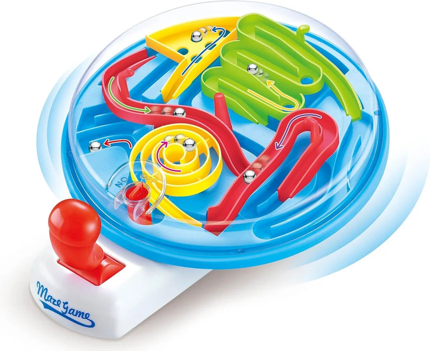 3D Maze Ball Game with Joystick Control