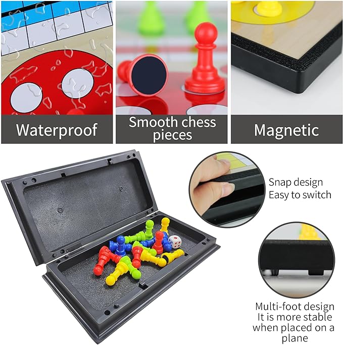 Kids Magnetic Ludo Game